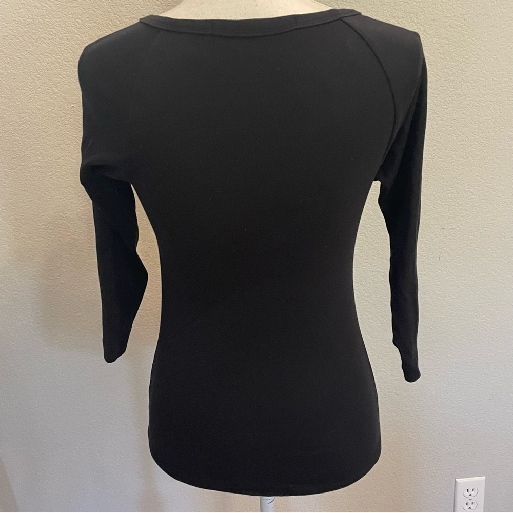 Barbara Lesser Women’s Black Zippered Shirt Small - Picture 4 of 8
